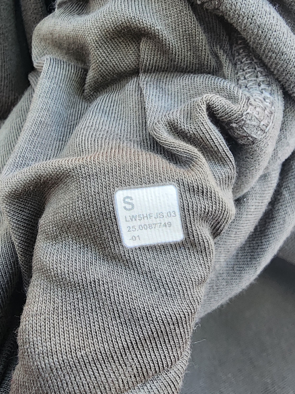lululemon lab Barrel Leg Fleece Track Pants Rover Sage Green [S] - Picture 7 of 7